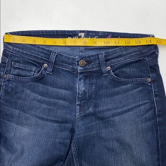7 For All Mankind Flynt Dark wash Bootcut Jeans 26 - Picture 5 of 14